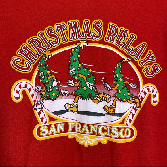 Fruit of the Loom BEST Vintage Men’s XL San Francisco Christmas Relays T Shirt - Picture 8 of 8